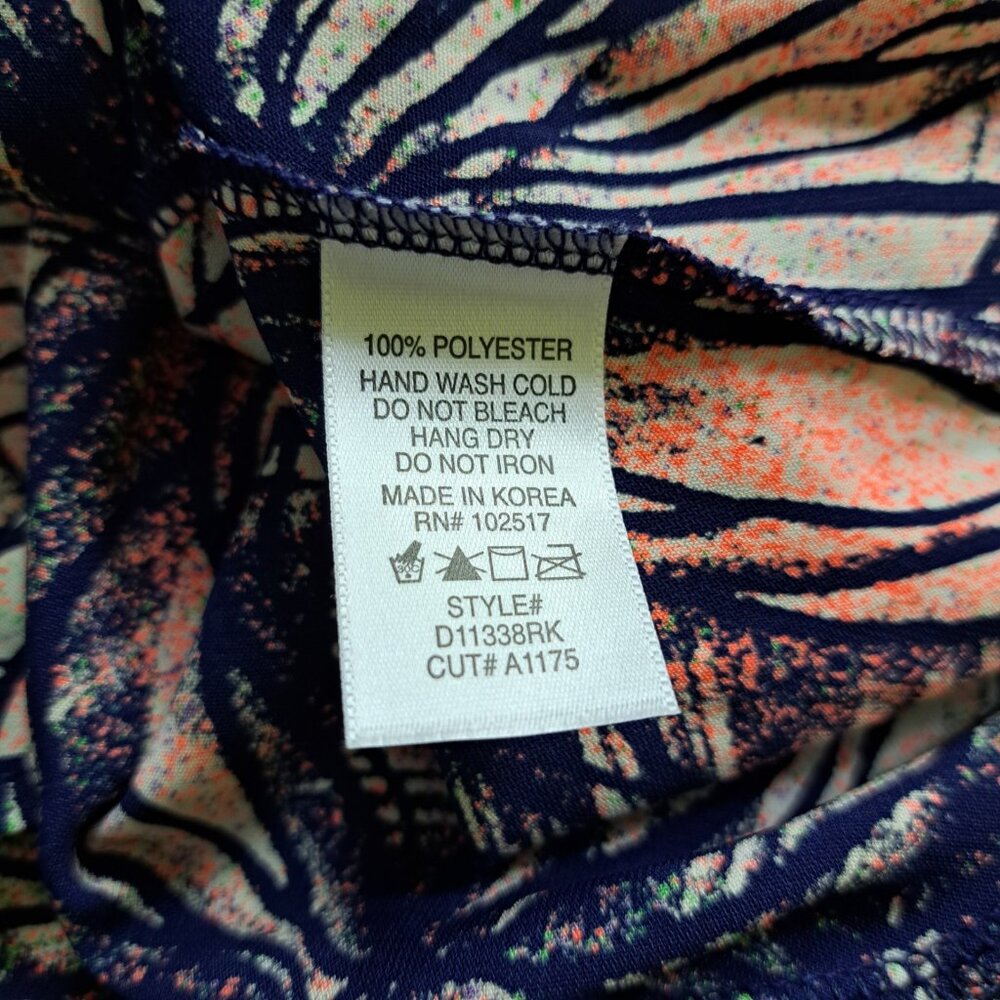 Soprano Boho Floral Asymmetrical Sleeveless Dress Size Small - Picture 6 of 8